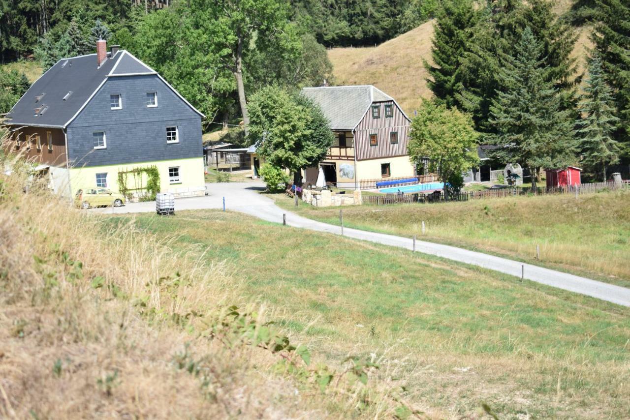 Ferienwohnung Waldmuehle Saupsdorf Exteriér fotografie